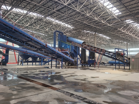 山東濱州石料加工生產線