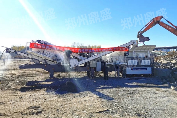 廊坊移動(dòng)破碎篩分一體車(chē)01