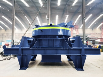 鄭州鼎盛為砂石料廠量身定制—大口徑制砂機(jī)